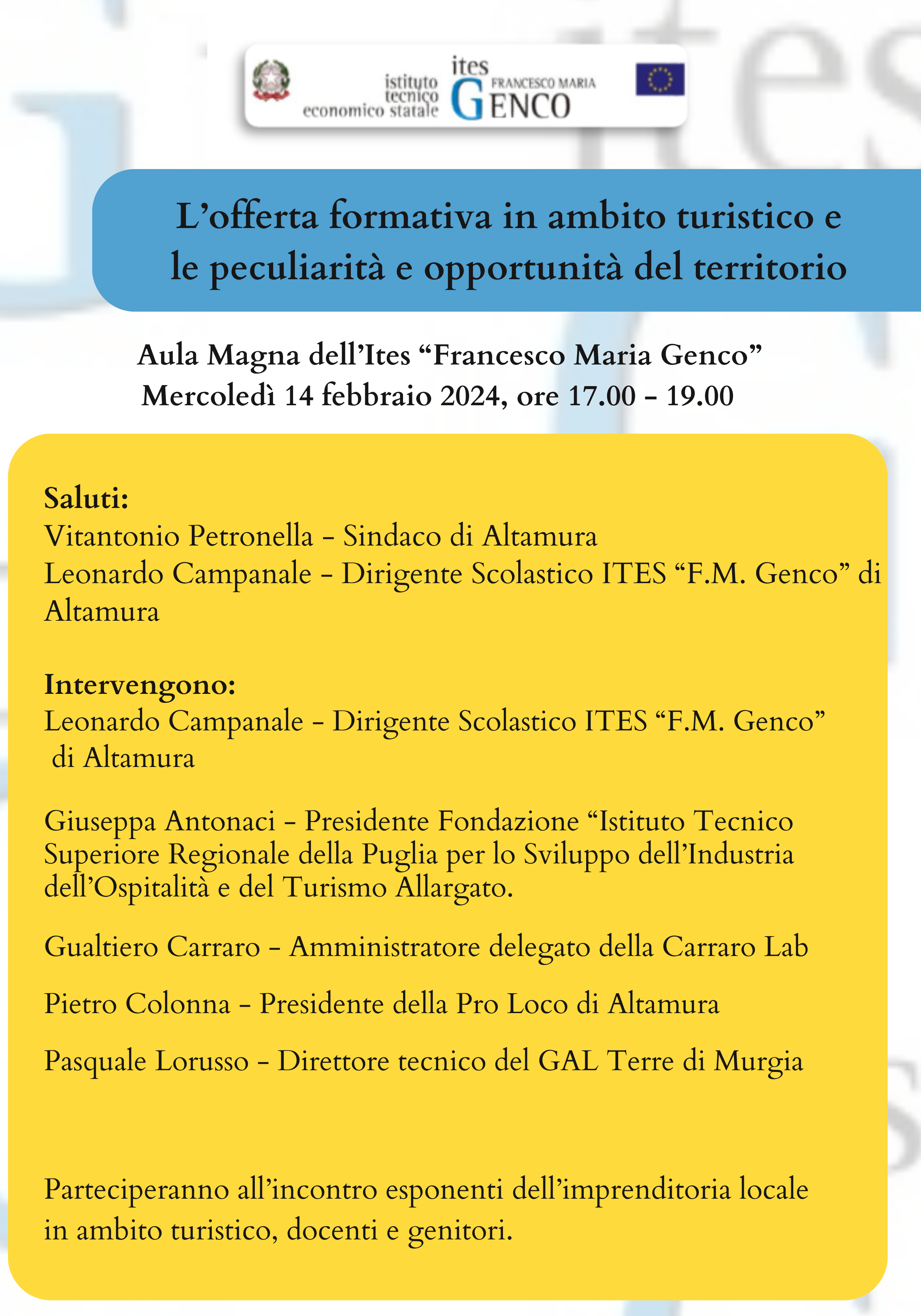 Evento 14 febbraio 2024 1
