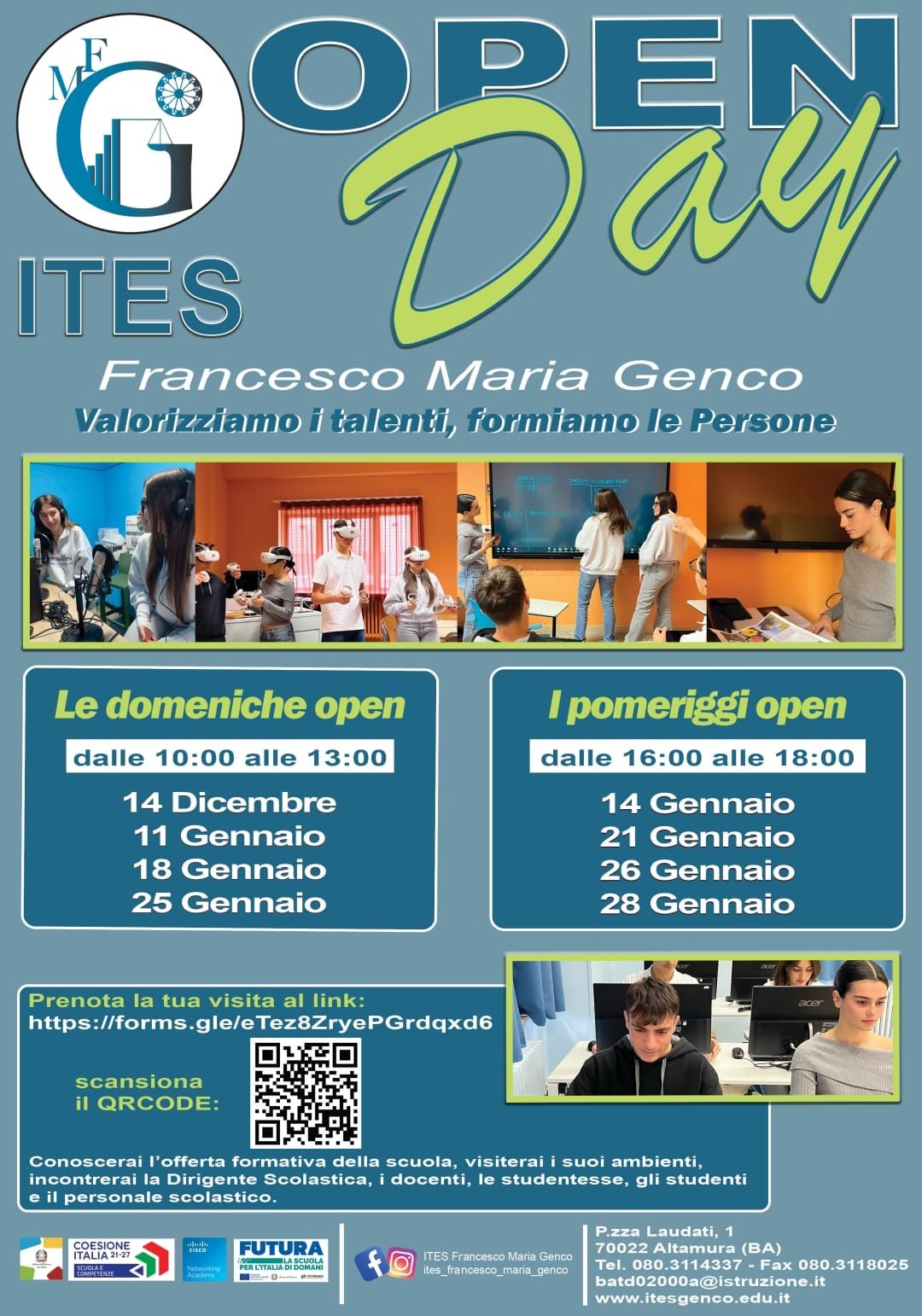 open day 2026 27